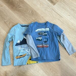 Tea Collection Boy Long Sleeve Shirt Bundle